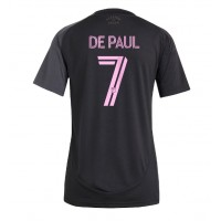 Inter Miami Rodrigo De Paul #7 Fotballklær Bortedrakt Dame 2025-26 Kortermet